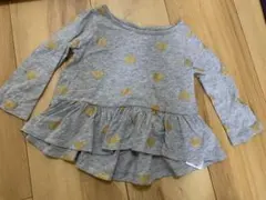 baby CAP フリル付きハート柄トップス 12-18ヶ月