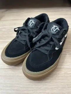 VANS スニーカー 黒 バンズ ガムソール