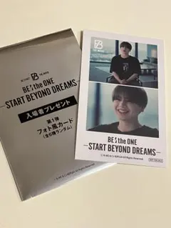 BE:FIRST 映画 マナト フォト風カード MANATO 入場者特典