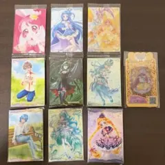 プリキュアウエハース カード 全9枚 まとめ売り