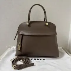 【新型】【新品同様】FURLA フルラ パイパー　M 2way トートバッグ