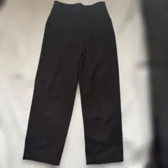 ユニクロ ブラッシュドジャージーストレートパンツ