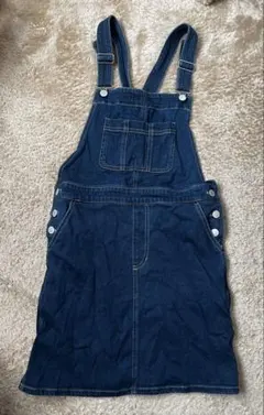 ダークデニム サロペット Sサイズ