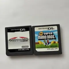 DS マリオカート、スーパーマリオブラザーズの2本セット　パッケージ無し
