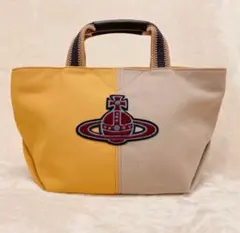 【美品】　ヴィヴィアンウエストウッド　トートバッグ　バイカラー