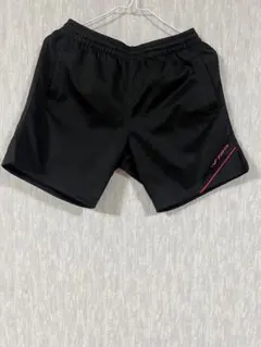 フィンタ バレーボール/サッカー 練習用 ハーフパンツブラック×ピンク L