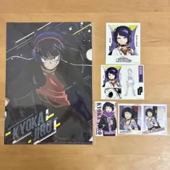 僕のヒーローアカデミア　耳郎響香 クリアファイル ステッカー　6点セット　新品