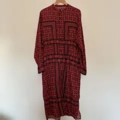 HYSTERIC GLAMOUR パターン ロングワンピース