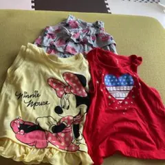 ミニーマウス 他2点 タンクトップセット