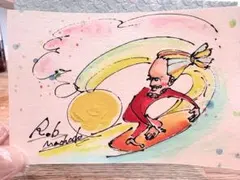 Rob Machado モデル　サーフィン イラスト