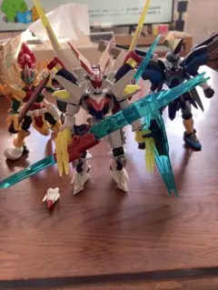 ガシャポン戦士f デスティニーガンダム拡張セット ダブルオーライザー