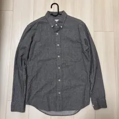 URBAN RESEARCH アーバンリサーチ　グレー ボタンダウン　長袖シャツ