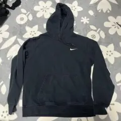 Nike ダークグレー フード付きパーカー L