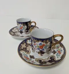 有田焼 其泉窯】金彩 コーヒーカップ 2客セット 昭和年製 - メルカリ