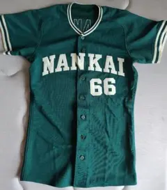 南海ホークスユニフォーム実使用品(上着のみ)　山本穣捕手66