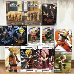 最新プライズフィギュア　12点セット　ナルト　呪術廻戦　ハンターハンター プライズフィギュア 12体セット ナルト ハンターハンター 呪術廻戦 夜