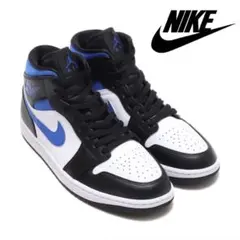 □ NIKE AIR JORDAN 1 MID WHITE 27.5cm.