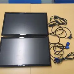 モニター2台セット acer KA220HQBID