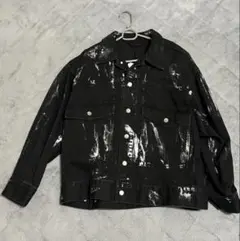 SWITCHBLADE グラフィックプリントデニムジャケット L 極美品 - メルカリ