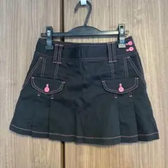 OPST 黒 M プリーツスカート