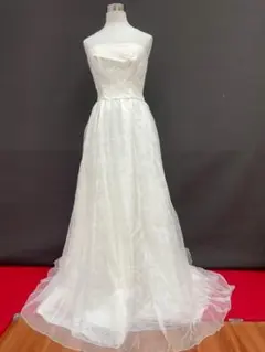 特別セール T-401-97 中古ウェディングドレス☆オフホワイト⭐︎TOSCA 