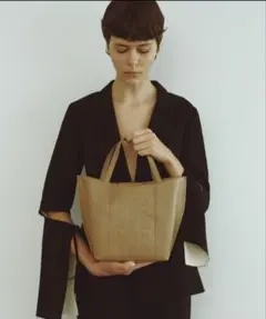 ラシット　【2024AW】モノグラムプレスミニトートバッグ　モカ