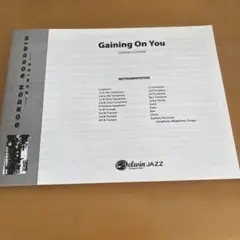 ジャズ楽譜　Gaining On You / Gordon Goodwin