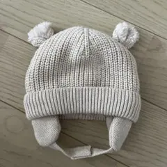 gap クマ耳　ニット帽　3〜6ヶ月　44センチ