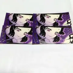 鬼滅の刃 ジャンプショップ 箔押しステッカー 胡蝶しのぶ