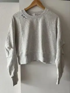 CIAOPANIC TYPY 刺繍入りクロップドスウェット