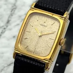 稼働 新品電池 SEIKO 5P31-5310 スクエア 腕時計 新品革ベルト - メルカリ