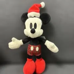 ディズニーリゾート2014 ミッキーマウス　サンタぬいぐるみバッチ　クリスマス