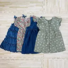 美品 4着セット ワンピース80 夏 女の子