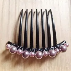 ヘアコーム　ハンドメイド　手作りのサムネイル