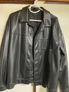 美品RAGEBLUE レイジブルー レザー コーチジャケット ブラック M.