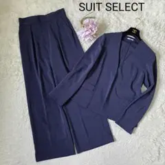 美品 大きいサイズ スーツセレクト セットアップ ノーカラー XL