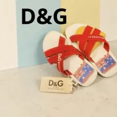 新品 D＆G ドルチェ＆ガッバーナ ビーチサンダル 36 23cm ホログラムのサムネイル