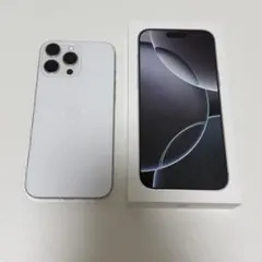 SIMフリー iPhone 16 Pro Max 1TB ホワイトチタニウム