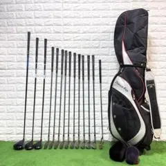 ゴルフセット　初心者応援　Mizuno メンズ　カーボンシャフト　すぐ使える