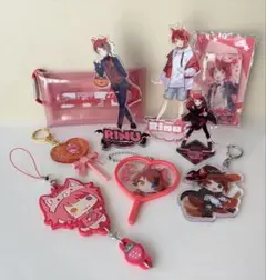 すとぷり 莉犬　アクスタ・キーホルダー ・クリアマルチケース　まとめ売り