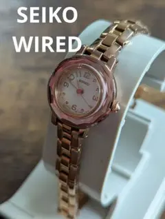電池交換済み　SEIKO WIRED セイコー ワイアード 腕時計 ゴールドのサムネイル