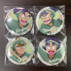 忍たま乱太郎 飛び出すの段 アニメイト 缶バッジ 留三郎 文次郎 長次 小平太