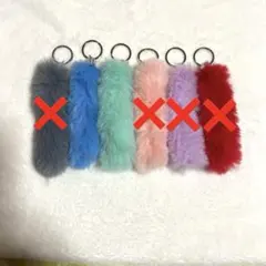 しっぽキーホルダー2色セット