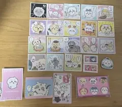 ちいかわセット　シール　カード　マグネット　ティシュのサムネイル