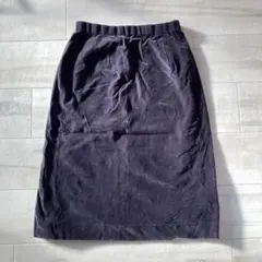 ネイビータイトスカート ミモレ丈 日本製 無地 レディース Y2K 古着