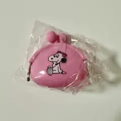 PEANUTSスヌーピー　ガチャガチャ　ちょっと大きなシリコンがまぐち　ベル1個