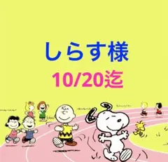 しらす様 専用ページ