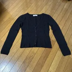 Private Label ブラックカーディガンのサムネイル