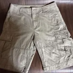 OLD NAVYベージュ カーゴショートパンツ 4ポケットのサムネイル