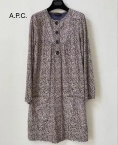 最終お値下げ★APC アーペーセー膝下丈ワンピース チュニックXSのサムネイル